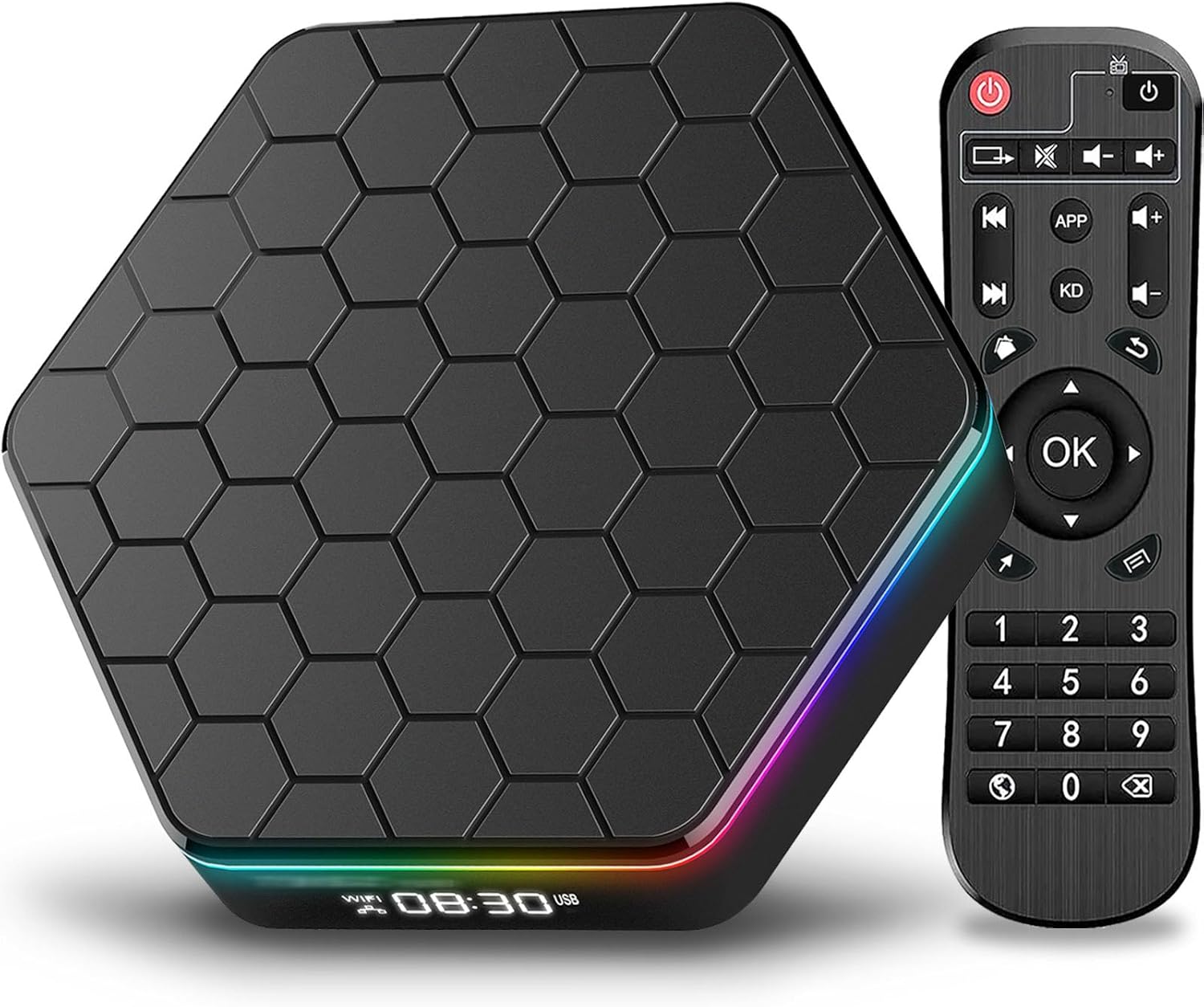 BL Android TV Box 12.0, 6K TV Box 4GB RAM 64GB ROM,
